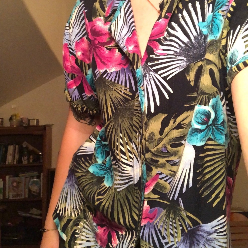 vintage Hawaiian button up
